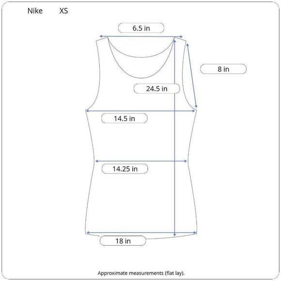 Nike Dri-Fit Athletic Racerback Tank - Black/White - Picture 7 of 7